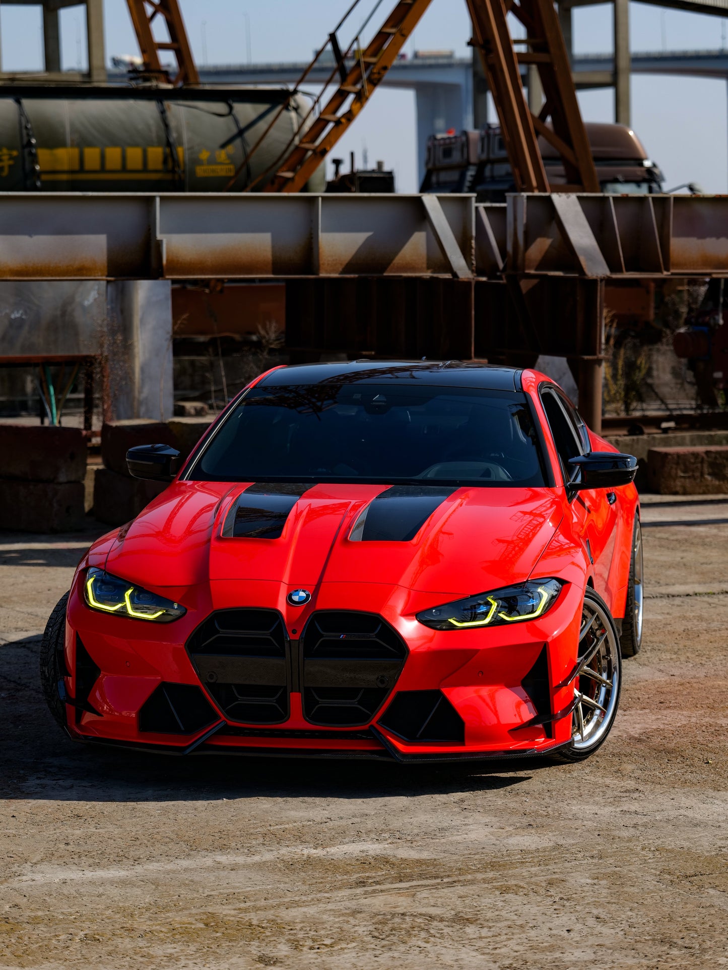 VTEN Front Lip for BMW M3 G80 G81 & M4 G82 G83 2021-ON Pre-preg Carbon Fiber