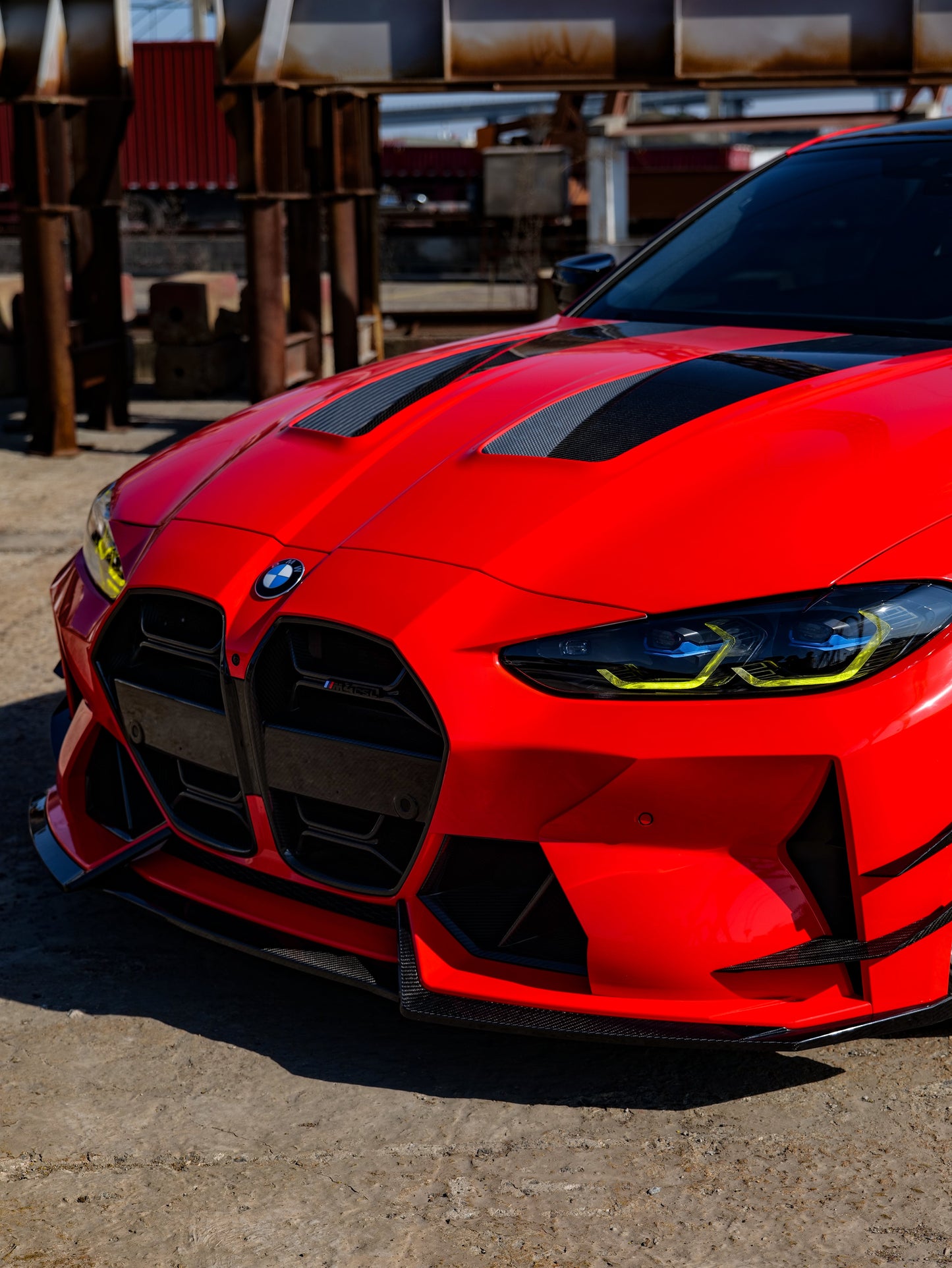 VTEN Front Lip for BMW M3 G80 G81 & M4 G82 G83 2021-ON Pre-preg Carbon Fiber