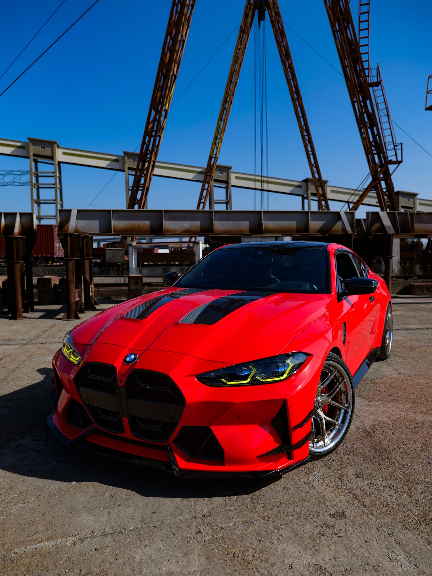 VTEN Front Lip for BMW M3 G80 G81 & M4 G82 G83 2021-ON Pre-preg Carbon Fiber