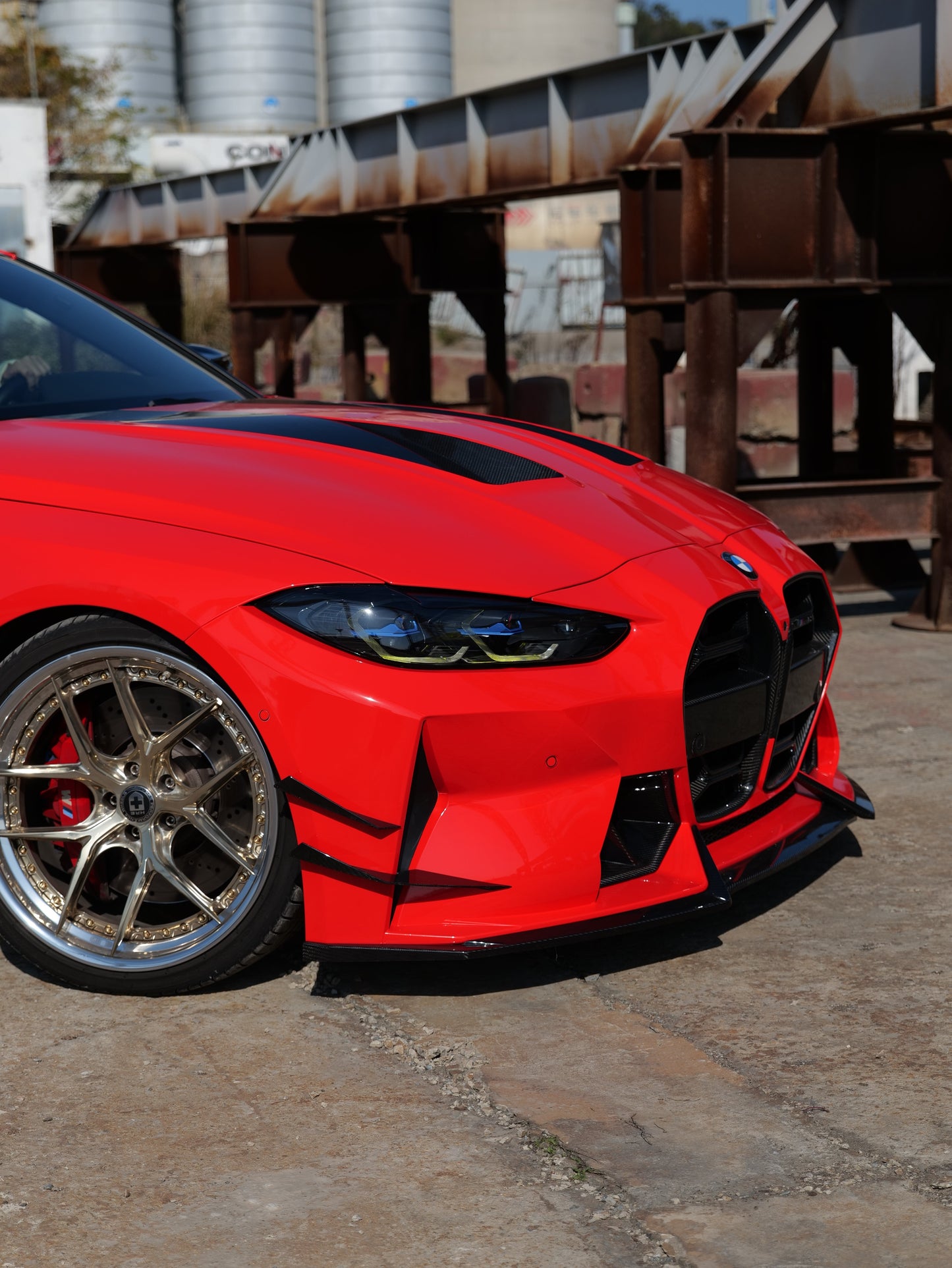 VTEN Front Lip for BMW M3 G80 G81 & M4 G82 G83 2021-ON Pre-preg Carbon Fiber