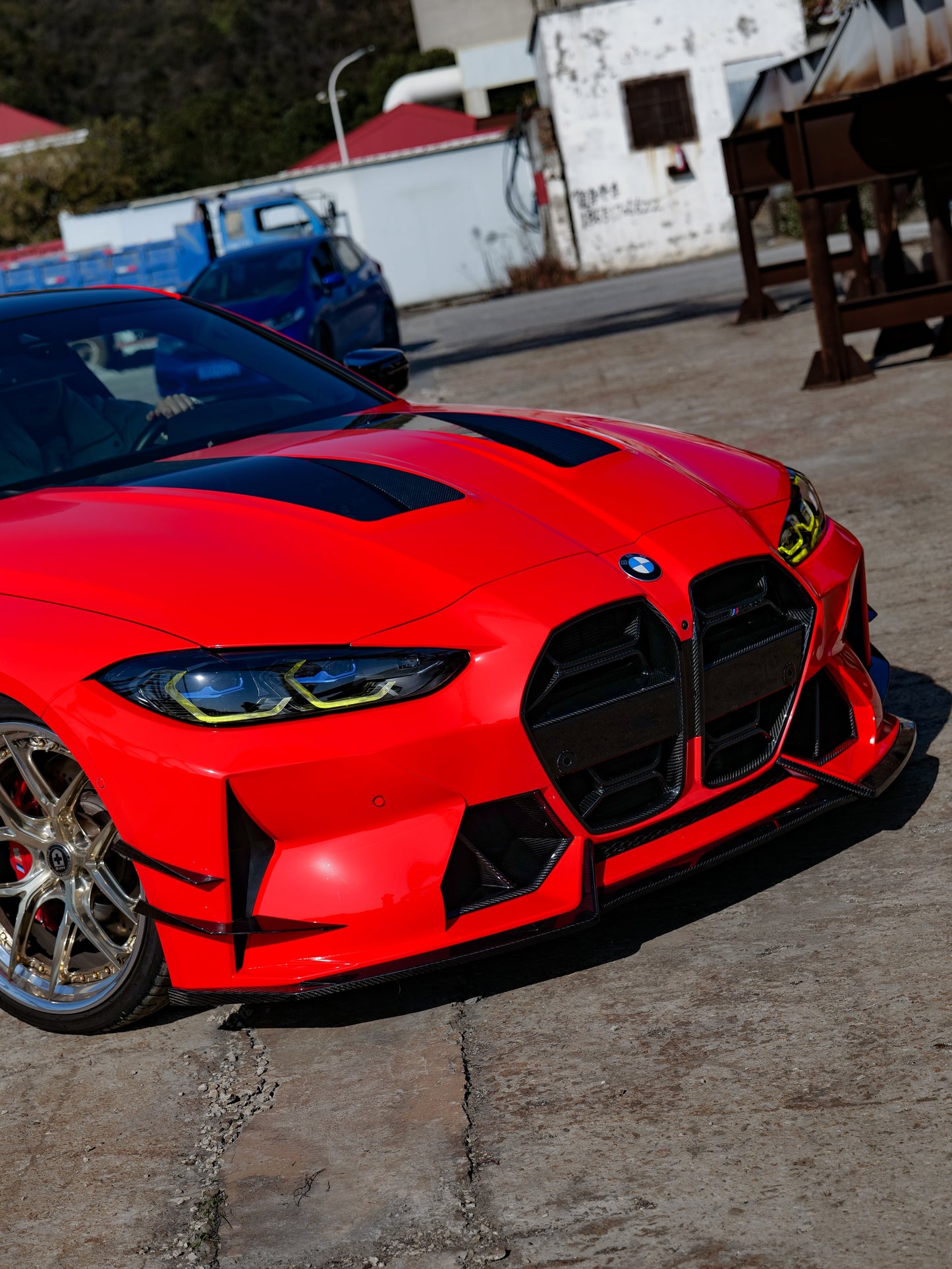 VTEN Front Lip for BMW M3 G80 G81 & M4 G82 G83 2021-ON Pre-preg Carbon Fiber