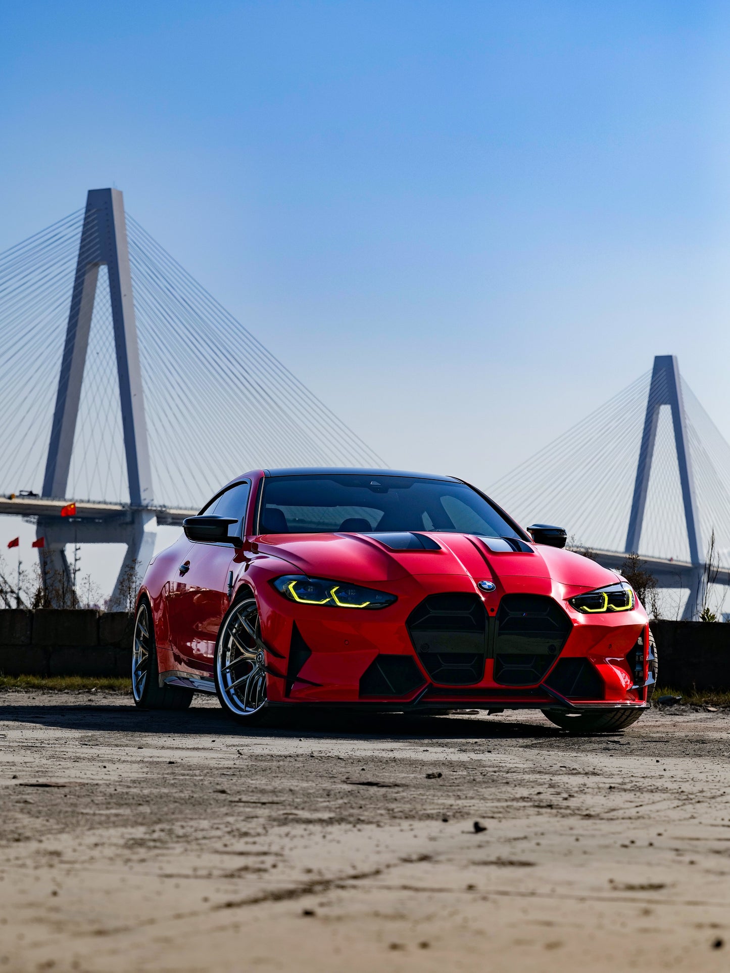 VTEN Front Lip for BMW M3 G80 G81 & M4 G82 G83 2021-ON Pre-preg Carbon Fiber