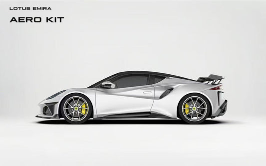 Ventus Veloce Front Lip for Lotus Emira 3.6 V6 2.0 Four-cylinder 2022-ON Dry Pre-preg Carbon Fiber