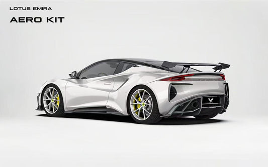 Ventus Veloce Side Skirts for Lotus Emira 3.6 V6 2.0 Four-cylinder 2022-ON Dry Pre-preg Carbon Fiber
