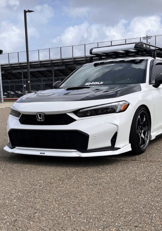 Yofer USA Front Lip for Honda Civic 11.5th Gen FE1 FE2 FE4 2025-ON Facelift PP Polypropylene