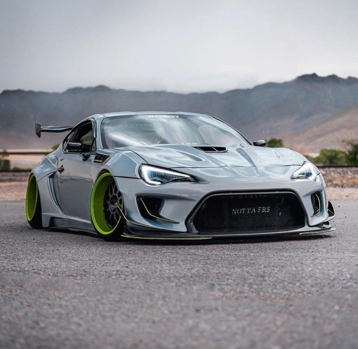 Robot Craftsman Replacement Hood Scoop Only for Toyota GT86 Scion FR-S BRZ Carbon Fiber or FRP